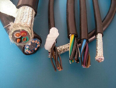 Flexible intrinsic safety armored shielded high-temperature resistant cable